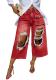 Retro Gradient Holes Wide-leg Seventh Pants LSD-2834