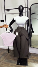High Waist Cusual Wide Leg Pants GCNE-HK75226-1