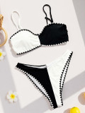 Color Block Bikinis Two Piece Swimsuit CSYZ-G629KX