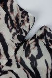 Leopard Print Hollow Out Sleeveless Jumpsuit YWXS-K26L2209