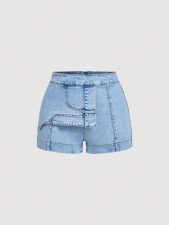 Fashion Denim Shorts GYXN-37128