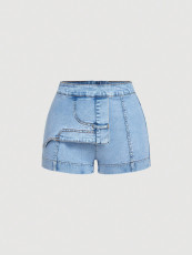 Fashion Denim Shorts GYXN-37128