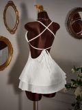 Sexy Tie Up Backless Mini Dress GXIY-K26L2279