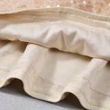 Sequin Slim MIni Skirts GFRT-60390DBZ