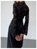 Lace See Through Solid Top YWXS-K25L1761