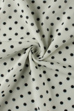 Polka Dot Print Irregular Two Piece Skirts Set YWXS-K26L2368