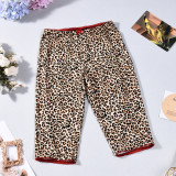 Leopard Print Casual Seventh Pants GNZD-60464PBZ