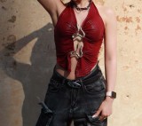Solid Color Hollow Out Backless Tops GXIY-K26L2396