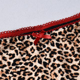 Leopard Print Casual Seventh Pants GNZD-60464PBZ