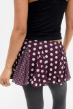 Polka Dots Print Yoga Sport Skirt QMZF-18021