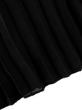 Solid Color Press Pleated Loose Pants QYMF-N108
