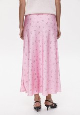 Satin Print Long Skirts GKYS-1111