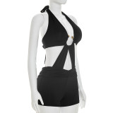Sexy Backless Halterneck Romper GDSF-J26RP189