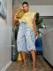 Plus Size Fashion Holes Raw Edge Seventh Jeans GYLN-0998