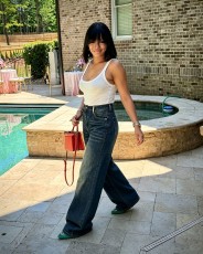 Plus Size Fashion Loose Straight Jeans GYLN-4974