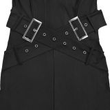 Solid Color Wrap Chest Seventh Jumpsuit BY-7693