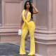 Solid Color Sleeveless Jumpsuit GSZM-J26JP194