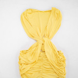 Solid Color Sleeveless Jumpsuit GSZM-J26JP194
