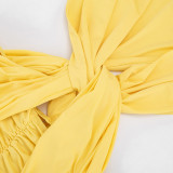 Solid Color Sleeveless Jumpsuit GSZM-J26JP194