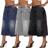 Casual Loose Seventh Jeans YMEF-59095