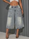 Casual Loose Seventh Jeans YMEF-59095