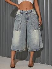 Casual Loose Seventh Jeans YMEF-59095