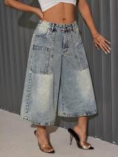 Casual Loose Seventh Jeans YMEF-59095