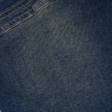 Washed Low-rise Denim Shorts GPKJ-MR48642