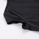 Zipper Sleeveless Skinny Mini Dress GPKJ-MR47973