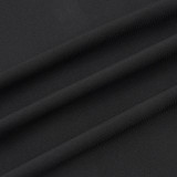 Solid Color Sport Micor Flare Pants GPKJ-MR49422
