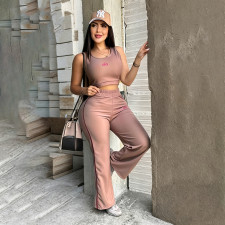 VIP1 Print Long Sleeve Pants Three Piece Set QYLF-0182