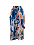 High Waist Print Ruffles Loose Pants LSD-2799