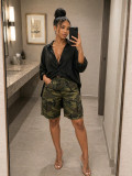 Camouflage Print Loose Short LSD-2866