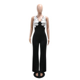 V Neck Sleeveless Casual Jumpsuit CYA-901595