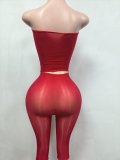 Pre Order: About 7 work days shipping Sexy See Through Two Piece Set YUEM-202638