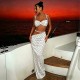 Polka Dots Print Backless Two Piece Skirts Set GYME-K6S07913A