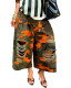 Camouflage Print Loose Holes Jeans ORY-5279
