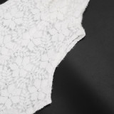 Lace Sleeveless Tie Up Romper GSZM-C26RP203
