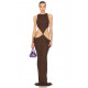 Sleeveless Solid Color Backless Maxi Dress GSZM-D26DS164