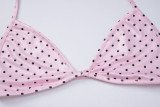 Polka Dot Print Bikini Three Piece Swimsuit GLAG-S5C20819F