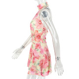 Print Sleeveless Mini Dress GJYO-JD305273