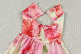 Print Sleeveless Mini Dress GJYO-JD305273