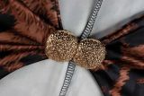 Leopard Print Hollow Out Seventh Jumpsuit YWXS-K26L2544