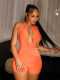 Solid Color Backless Ruched Romper GZIY-6383