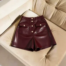 PU Leather Tight Mini Short GPBY-SK8217