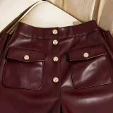 PU Leather Tight Mini Short GPBY-SK8217