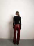 Fashion PU Leather Straight Pants GPBY-TR8331