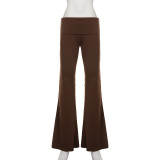 Fashion Embroidered Flare Pants GPKJ-MR49576