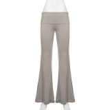 Fashion Embroidered Flare Pants GPKJ-MR49576
