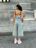 Plus Size Washed Seventh Jeans GYLN-6312